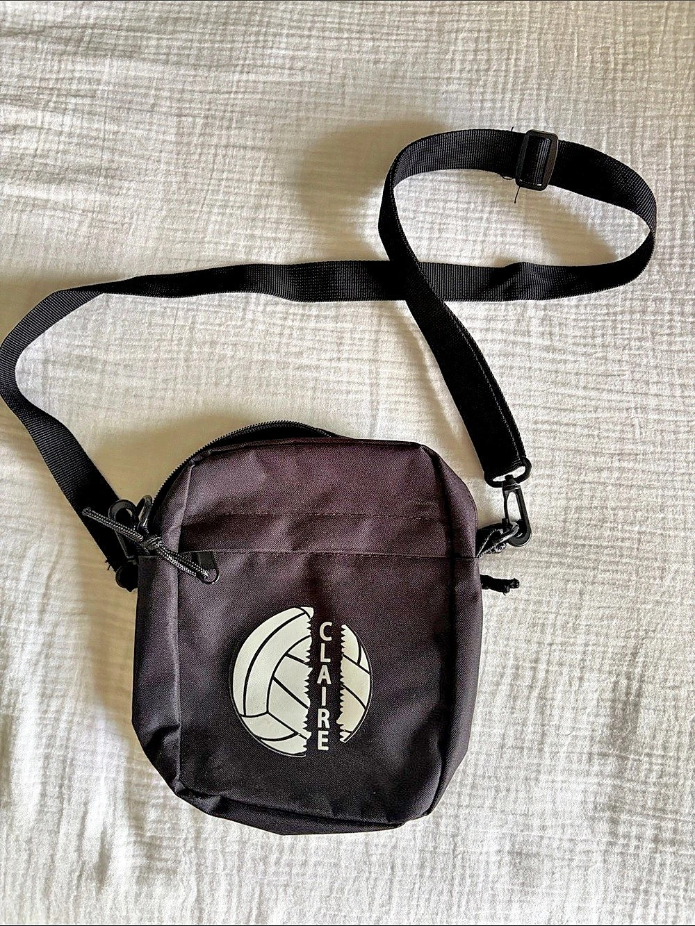 Claire Black Crossbody Bag